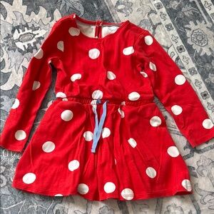 Red Polka Dot Kids Dress